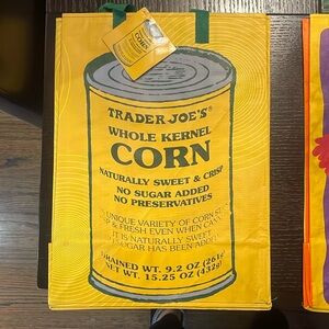Trader Joe’s Collectible Corn Reusable Shopping Bag